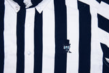 WAFFLESNCREAM: Striped Long Sleeve Shirt