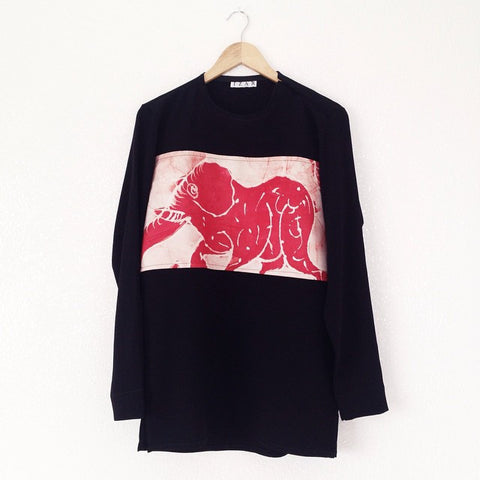TZAR: Elephant Motif Shirt