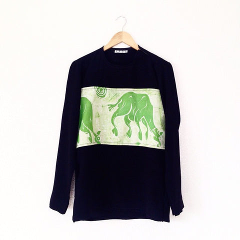 TZAR: Giraffe Motif Shirt